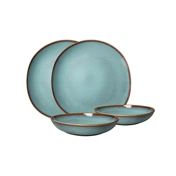 Столовий сервіз Villeroy & Boch Lave glacе 4 предмети 2 персони (1042828548)