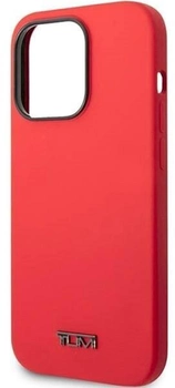 Панель TUMI Liquid Silicone для Apple iPhone 14 Pro Red (3666339075453)