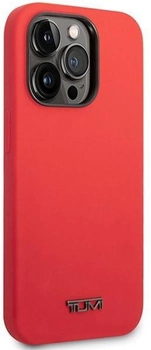 Панель TUMI Liquid Silicone для Apple iPhone 14 Pro Max Red (3666339075460)