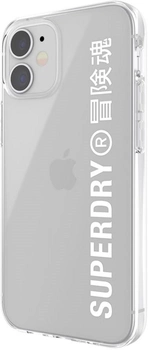Панель Superdry Snap Clear Case для Apple iPhone 12 mini Silver (8718846085960)