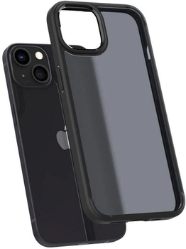 Панель Spigen Ultra Hybrid для Apple iPhone 13 Frost Black (8809811852868)