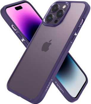 Etui Spigen Ultra Hybrid do Apple iPhone 14 Pro Max Deep Purple (8809811869811)