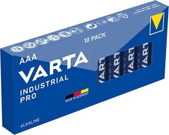 Батарейки Varta Industrial PRO AAA (Pack of 10) (4008496356669)