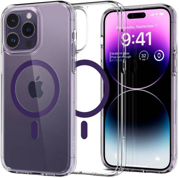 Etui Spigen Ultra Hybrid Mag do Apple iPhone 14 Pro Max Deep Purple (8809811869880)