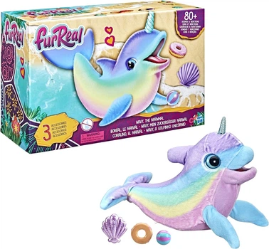 Интерактивная игрушка FurReal Wavy The Narwhal Interactive Hasbro Игривый Норвал (F2604)