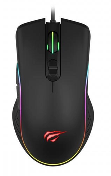 Игровая мышка Havit HV-MS1026 с RGB подсветкой USB Black