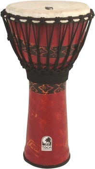 Джембе Toca SFDJ-9RP Freestyle Rope Tuned Bali Red 9" (RG-TO803178)