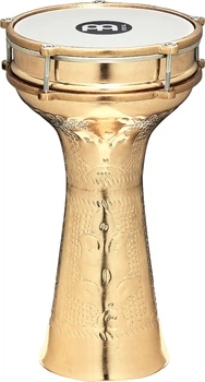 Дарбука MEINL HE-215 Darbuka Copper Brass Plated Hand Hammered (7 7/8" x 15 1/2") (R-113718)
