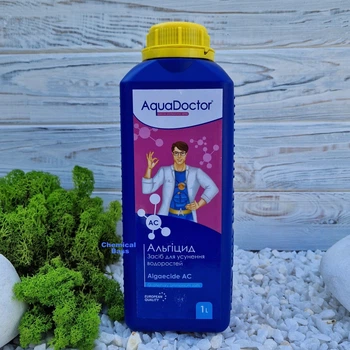 Альгіцид проти водоростей і зелені в басейні AquaDoctor AC 1 л (15970)