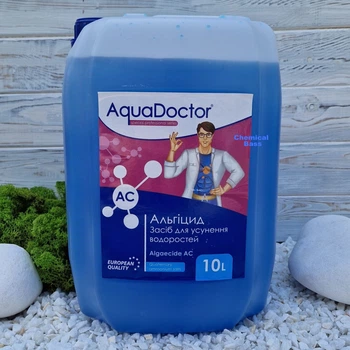 Альгицид против водорослей и зелени в бассейне AquaDoctor AC 10 л (3210)