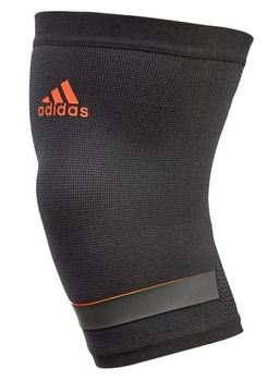 Фіксатор колін Adidas Performance Knee Support чорний, червоний Уні S