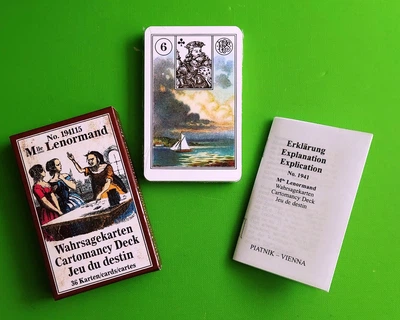 Мапи. Гадальні карти мадам Ленорман. Mlle Lenormand. Piatnik
