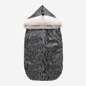 Конверт зимовий Pinokio Winter Sleeping Bag 56-68 см Чорний (5901033309588)