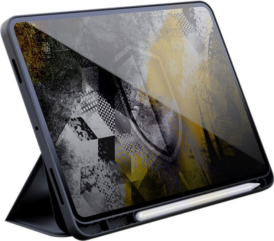 Etui z klapką 3MK Soft Tablet Case do Apple iPad 10.9" 10th Gen Czarny (5903108526784)