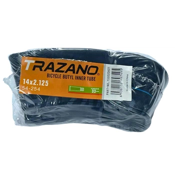 Камера 14х2.125 54-254 вентиль Sсhrader (AV) 33мм Trazano