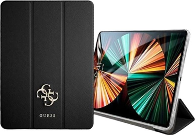 Чохол-книжка Guess Book Cover Saffiano Collection GUIC12PUSASBK для Apple iPad 12.9" 2021 Black (3666339016487)