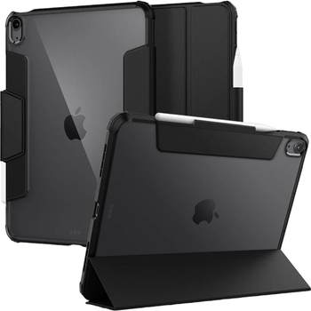 Etui z klapką Spigen Ultra Hybrid Pro ACS02697 do Apple iPad Air Air 4 10.9" 2020 / 5 2022 Czarny (8809756645020)