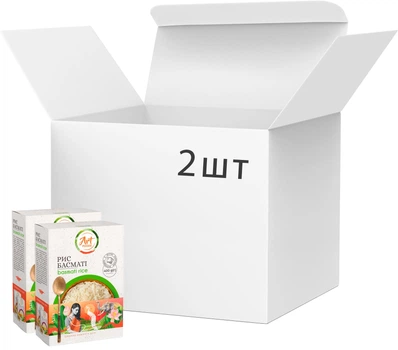 Упаковка риса Art Foods Басмати 4x100 г x 2 шт (0.8 кг) (3983323718)