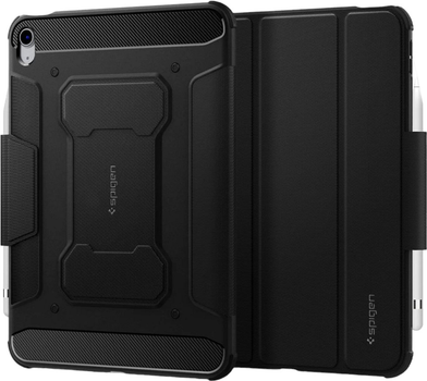 Etui plecki Spigen Rugged Armor Pro ACS05417 do Apple iPad 10.9" 2022 Czarny (8809811868425)