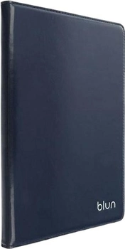 Etui z klapką Blun UNT Universal Book Case with Stand Tablet PC do 8" Niebieski (5901737261113)
