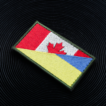Шеврон прапор Україна-Канада