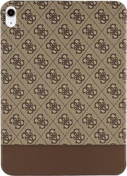 Чохол-книжка Guess 4G Stripe Allover GUFC11PS4SGW для Apple iPad 10.9" Brown (3666339111571)