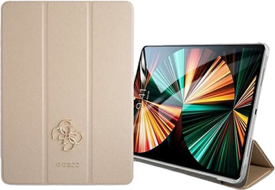 Чохол-книжка Guess Book Cover Saffiano Collection GUIC11PUSASGO для Apple iPad 11" 2021 Gold (3666339016456)