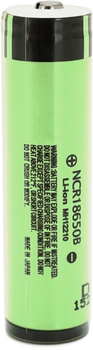 Аккумулятор Panasonic 18650 Li-Ion NCR18650B Protected, 3400mAh, 6.8A, 4.2/3.6/2.5V (YT18780)