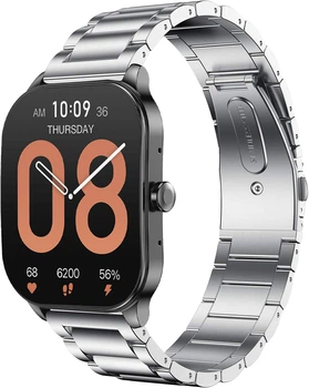 Металевий Браслет Shape для Amazfit Pop 3S / 3R Silver (34023-59)