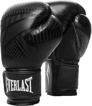 Боксерські рукавички Everlast Spark (870930-70-816) Уні 16 унцій Чорні (009283609450)