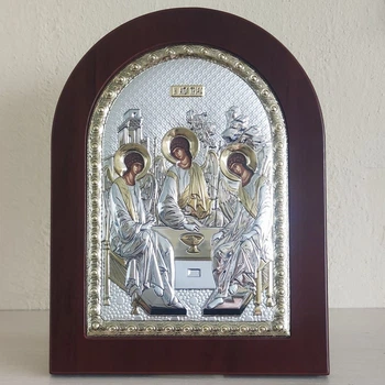 Греческая икона Prince Silvero Святая Троица 15х21 см MA/E1136BX