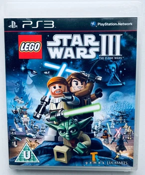 LEGO Star Wars III The Clone Wars, Б/У, английская версия - диск для PlayStation 3