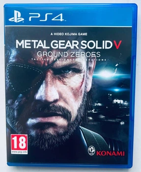 Metal Gear Solid V Ground Zeroes, русские субтитры - диск для PlayStation 4, Б/У