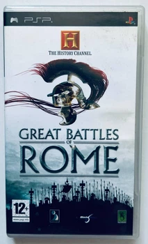 The History Channel: Great Battles of Rome, Б/У, английская версия - UMD-диск для PSP
