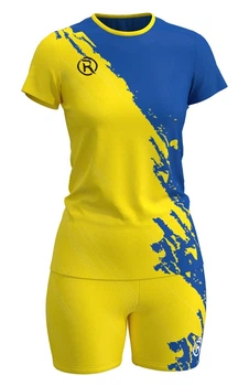 Форма волейбольна жіноча RIGO CHAMPION Blue-Yellow XL