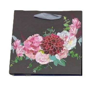 Пакет подарунковий паперовий "Flower dance" Stenson R91261-L 44*31*12см