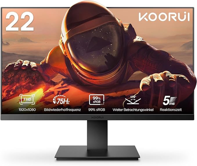 Монитор 22" Koorui ‎22N1 Full HD VA 75 Гц b2