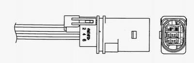 Лямбда зонд NGK 1477 Skoda Superb, Yeti, Octavia; Volkswagen Caddy, Golf, Jetta, Passat; Seat Leon; Audi A3 03L906262A