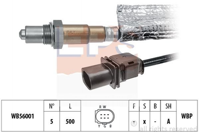 Лямбда зонд EPS 1998493 Audi A6, Allroad, A4, A5, Q5; Seat Exeo 03L906262