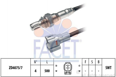 Лямбда зонд FACET 107565 Suzuki Swift, Liana 1821362J00000, 1821362J01000, 1821363J00000