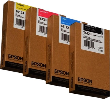 Картридж Epson Singlepack T612400 220 мл Yellow (10343865877)