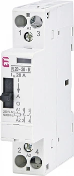 Контактор модульный с ручным управлением 2P 20A 2NO 230V [2464040] R-R 20-20 ETI