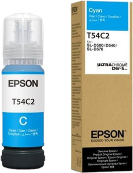 Тонер Epson T54C SURELAB SL-D500 Cyan (10343969827)