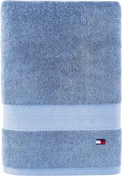 Рушник махровий Tommy HilfigerModern American Solid Cotton банний 76х138 см Блакитний (TH-009)