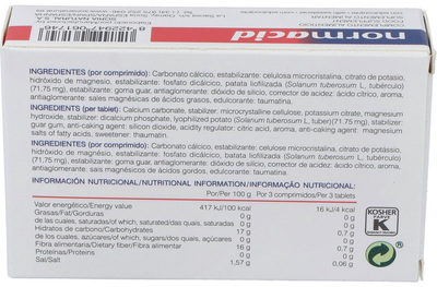 Дієтична добавка Soria Natural Normacid Citrus 1250 мг 32 таблетки (8422947061746)