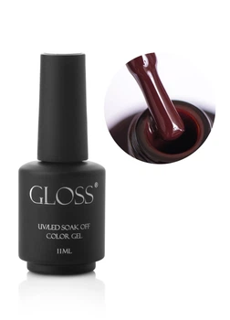 Гель-лак Gloss Company 302 винно-бордовый 11 мл