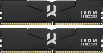 Оперативная память Goodram DDR5-5600 32768MB PC5-44800 (Kit of 2x16384) IRDM Black (IR-5600D564L30S/32GDC)