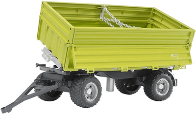 Przyczepa Bruder Fliegl, 3-sided tipping trailer with sidewalls (4001702022037)