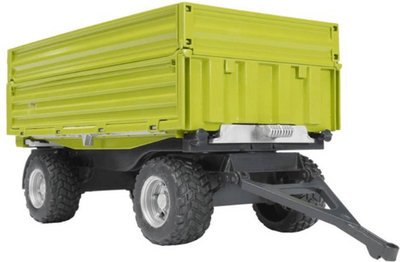 Przyczepa Bruder Fliegl, 3-sided tipping trailer with sidewalls (4001702022037)
