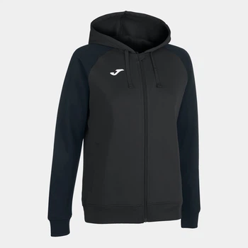Жіноча спортивна кофта Joma ACADEMY IV ZIP-UP HOODIE темно-серый,черный M 901336.151 M